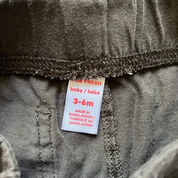 Mixed Baby Bundle 3-6M | Striped Bodysuit, Long Sleeve Tee, Pants & Shorts, GUC - Picture 15 of 16